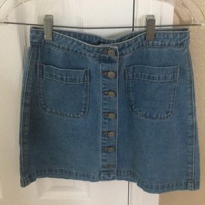 Brandy Melville Denim Skirt